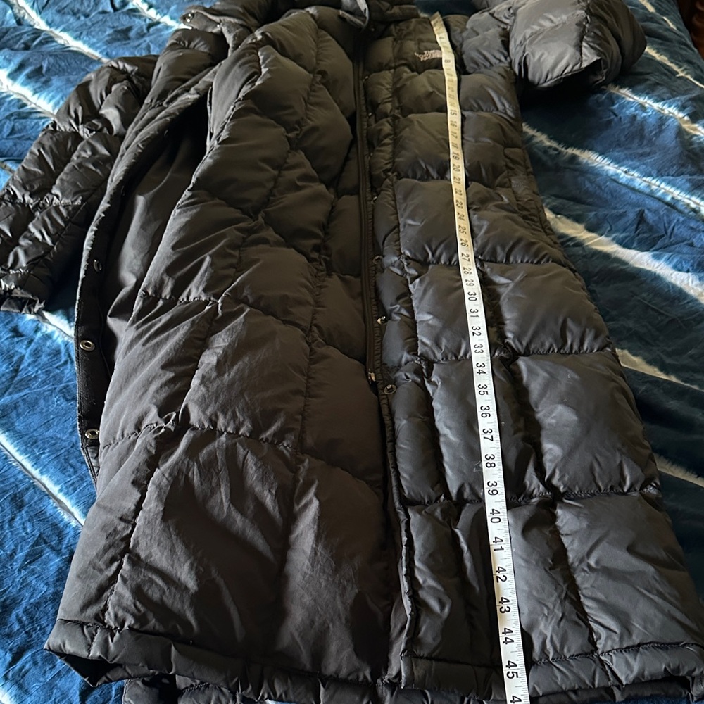 The North Face 700 Women's Black down Puffer long Jacket - Picture 8 of 11